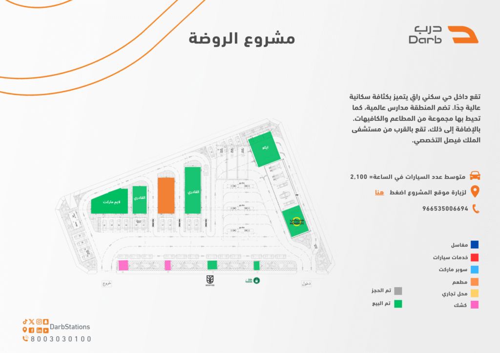 محطة درب – مشروع الروضة